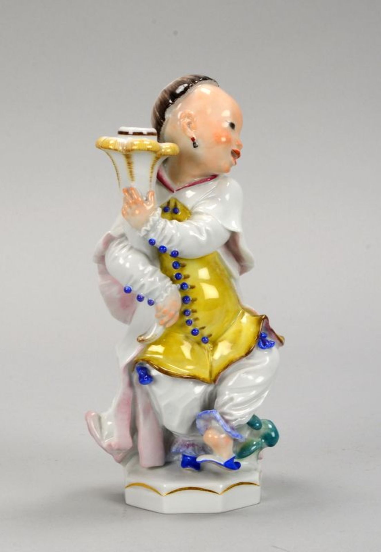 Meissen (Schwertermarke, Pfeifferzeit - mit Zusatz &#039;2000&#039;), Porzellanfigur &#039;Tanzender - Bild 2 aus 5