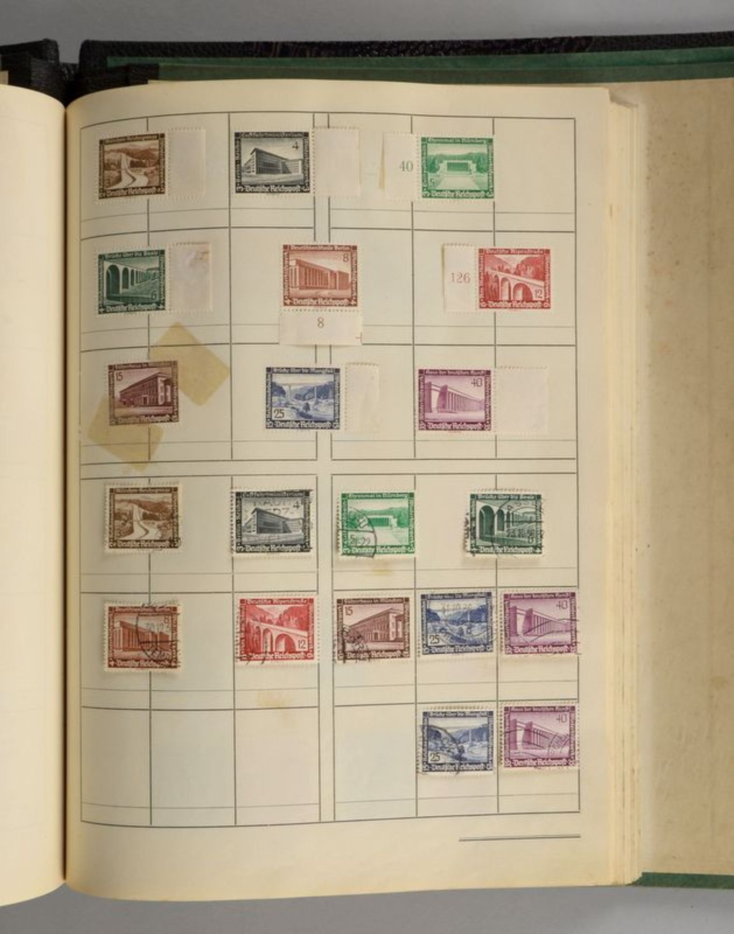 Briefmarken, interessante alte Sammlung: ab &#039;Deutsches Reich&#039;, mit vielen europ&auml;ische - Image 6 of 6