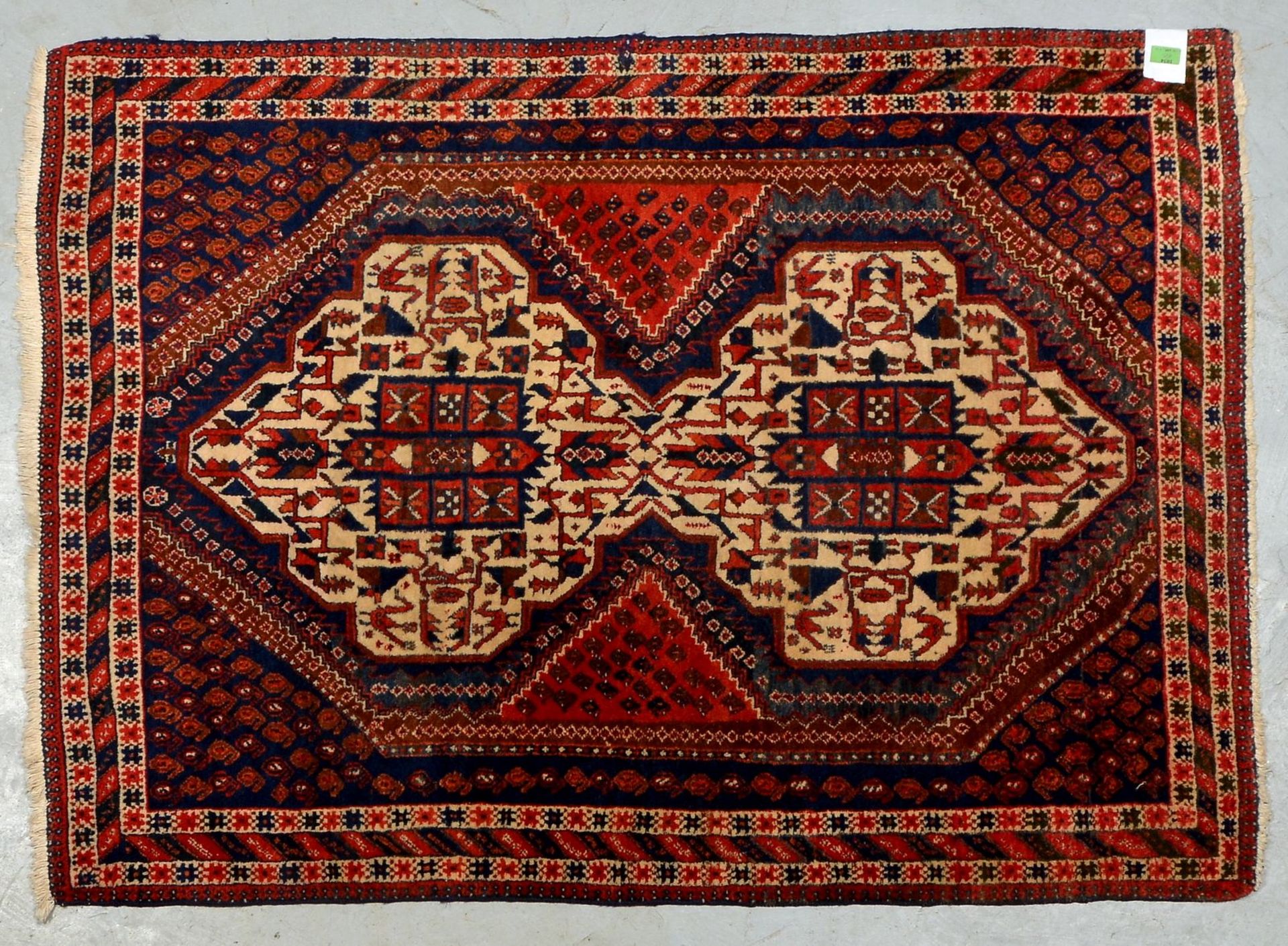 Orientbr&uuml;cke, in gutem Erhaltungszustand; Ma&szlig;e 147 x 106 cm