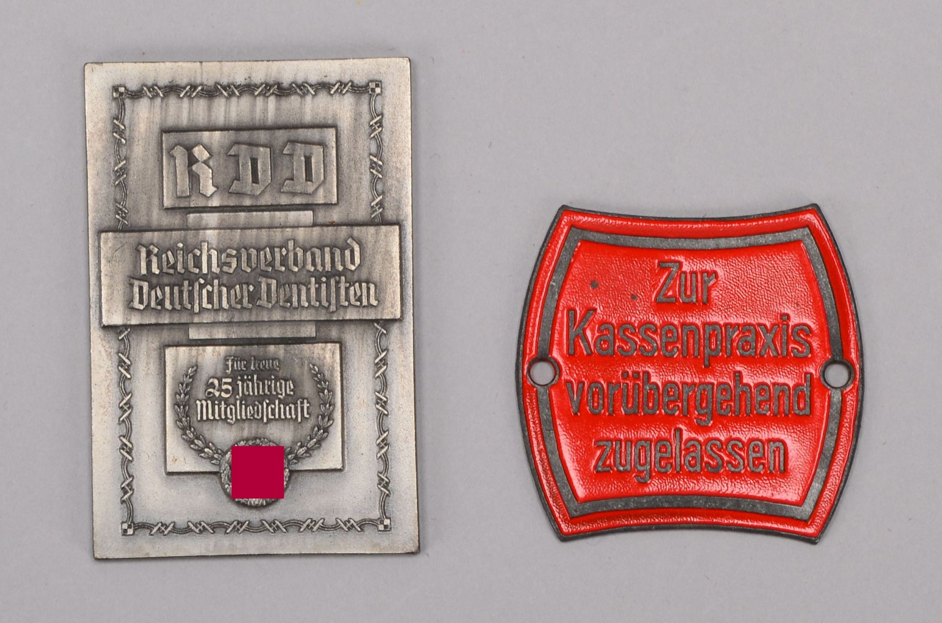 Berufsstand-Medaille (II. WK), &#039;RDD&#039;/&#039;Reichsverband deutscher Dentisten&#039;: &#039;