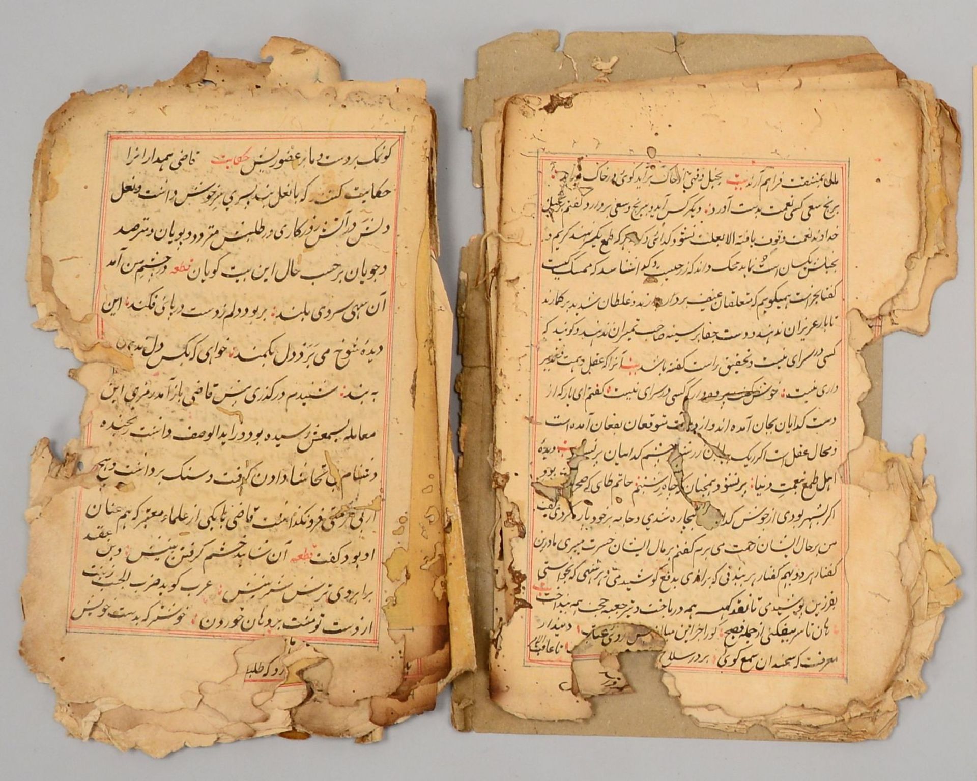 Band: &#039;Geschichte der Moguln in Lahore (Pakistan)&#039;, Text in arabischer Schrift, islamisch - Image 2 of 2