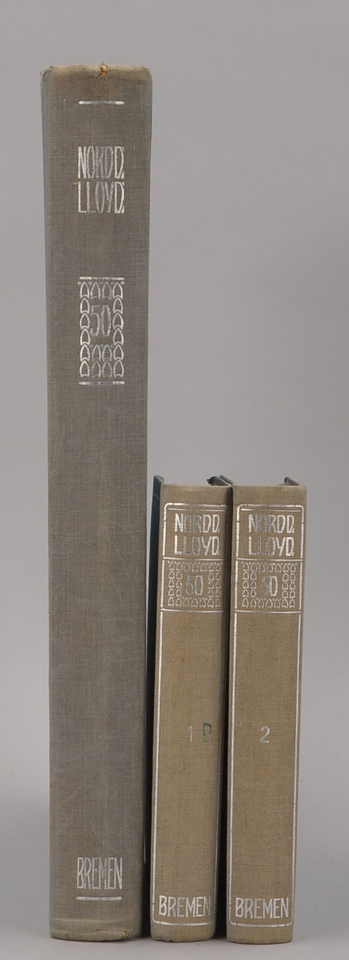 1 Band, Neubaur, Dr. Paul: &#039;Der Norddeutsche Lloyd - 50 Jahre der Entwicklung 1857 - 1907&#039;