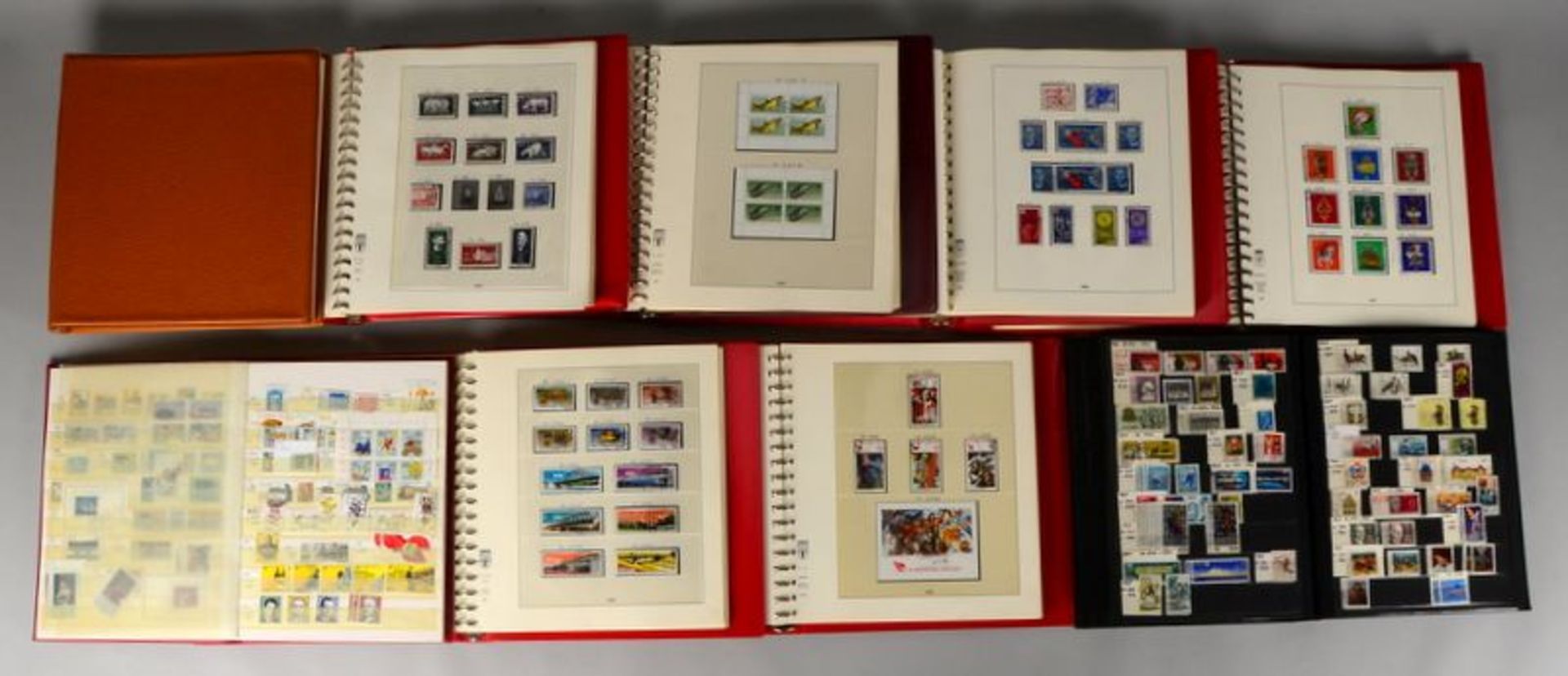 Briefmarkensammlung, &#039;DDR&#039;: in 9x Alben gesammelt - in gemischter Erhaltung (in den Anfang - Bild 2 aus 2