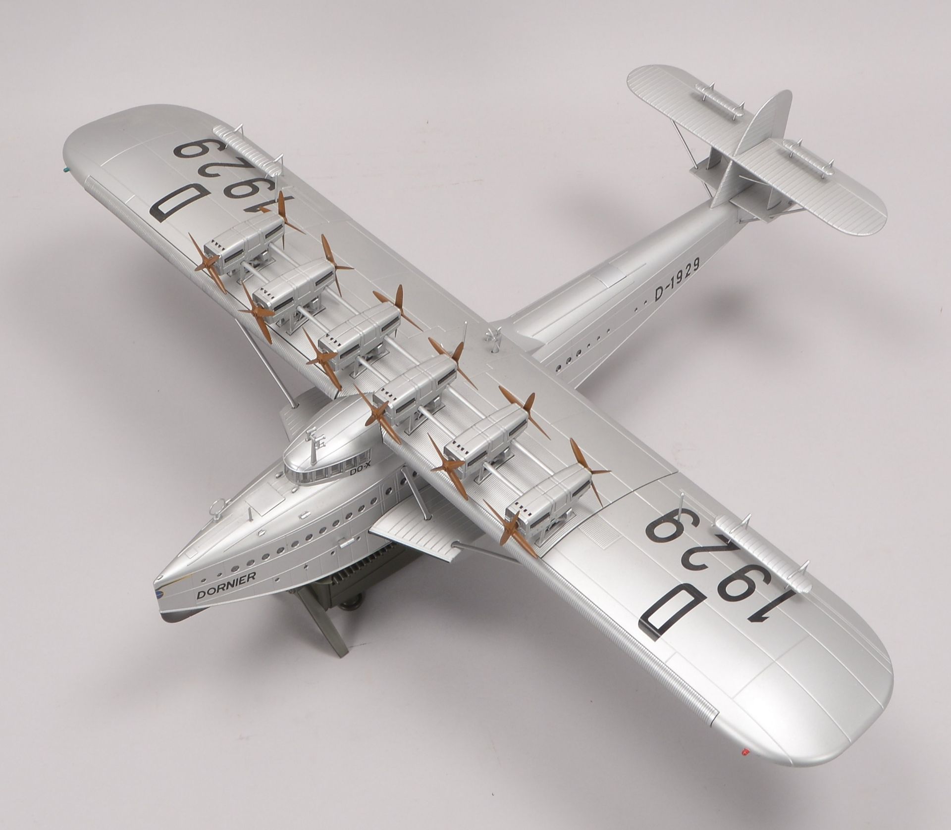 Flugzeugmodell, Schuco, -Dornier Do X 1929-, Metall, Edition -1:72-, in Originalverpackung - Bild 2 aus 4