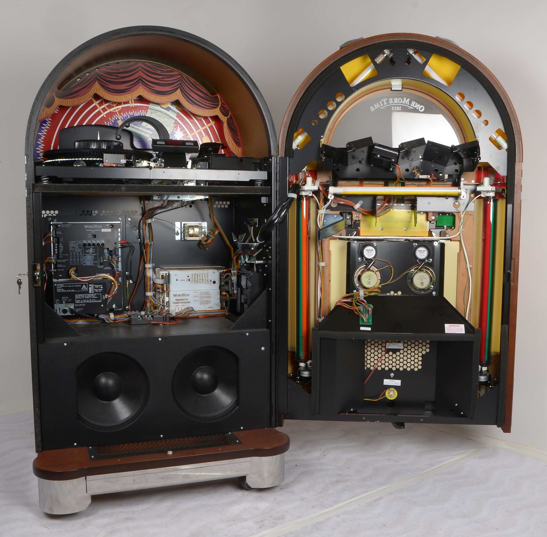 Jukebox, Wurlitzer, -One more Time 1015-, dazu Paar Lautsprecher, anbei Tasche mit diversen CDs - Image 5 of 6
