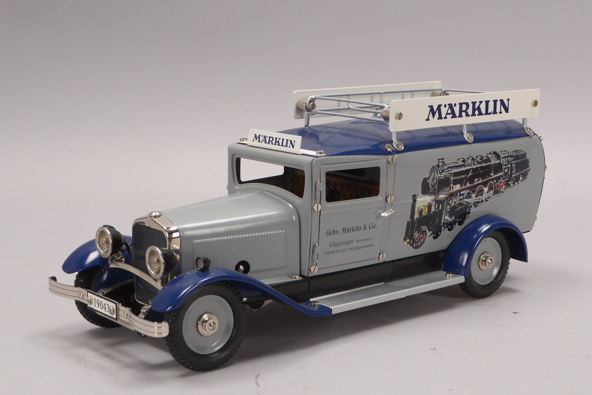 Modellfahrzeug, Lieferwagen, M&auml;rklin &#039;150 Jahre M&auml;rklin&#039;, Metall, in Originalver