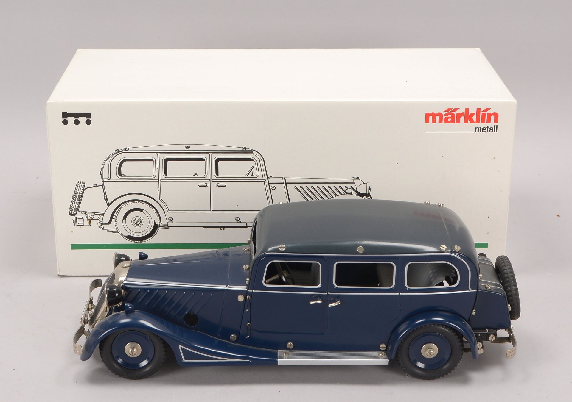 Modellfahrzeug, M&auml;rklin &#039;19032&#039;, Pullmann-Limousine, Metall, in Originalverpackung - Bild 2 aus 3