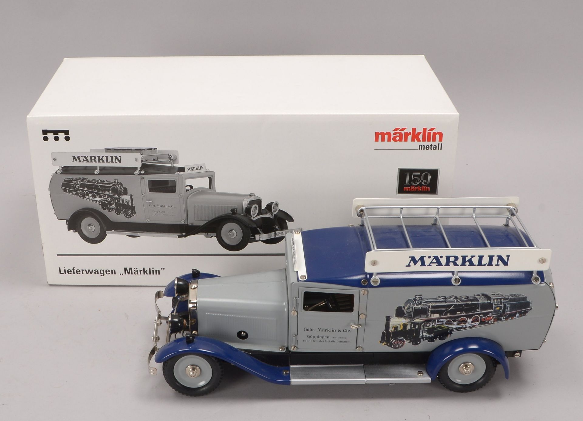 Modellfahrzeug, Lieferwagen, M&auml;rklin &#039;150 Jahre M&auml;rklin&#039;, Metall, in Originalver - Bild 3 aus 3