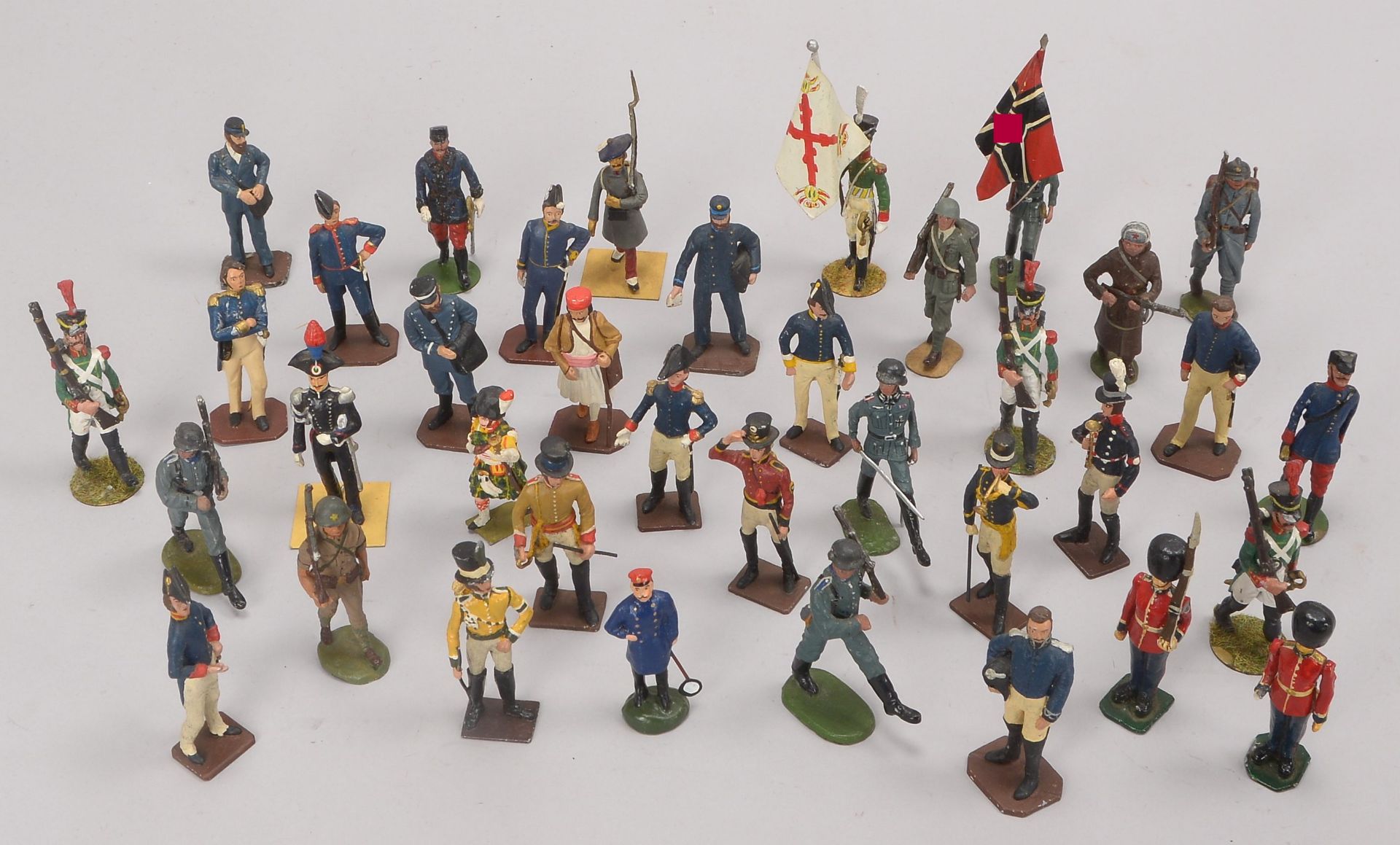 Kleine Soldatenfiguren-Sammlung, unterschiedliche Hersteller, verschiedene Ausfuehrungen, in untersc - Image 3 of 3