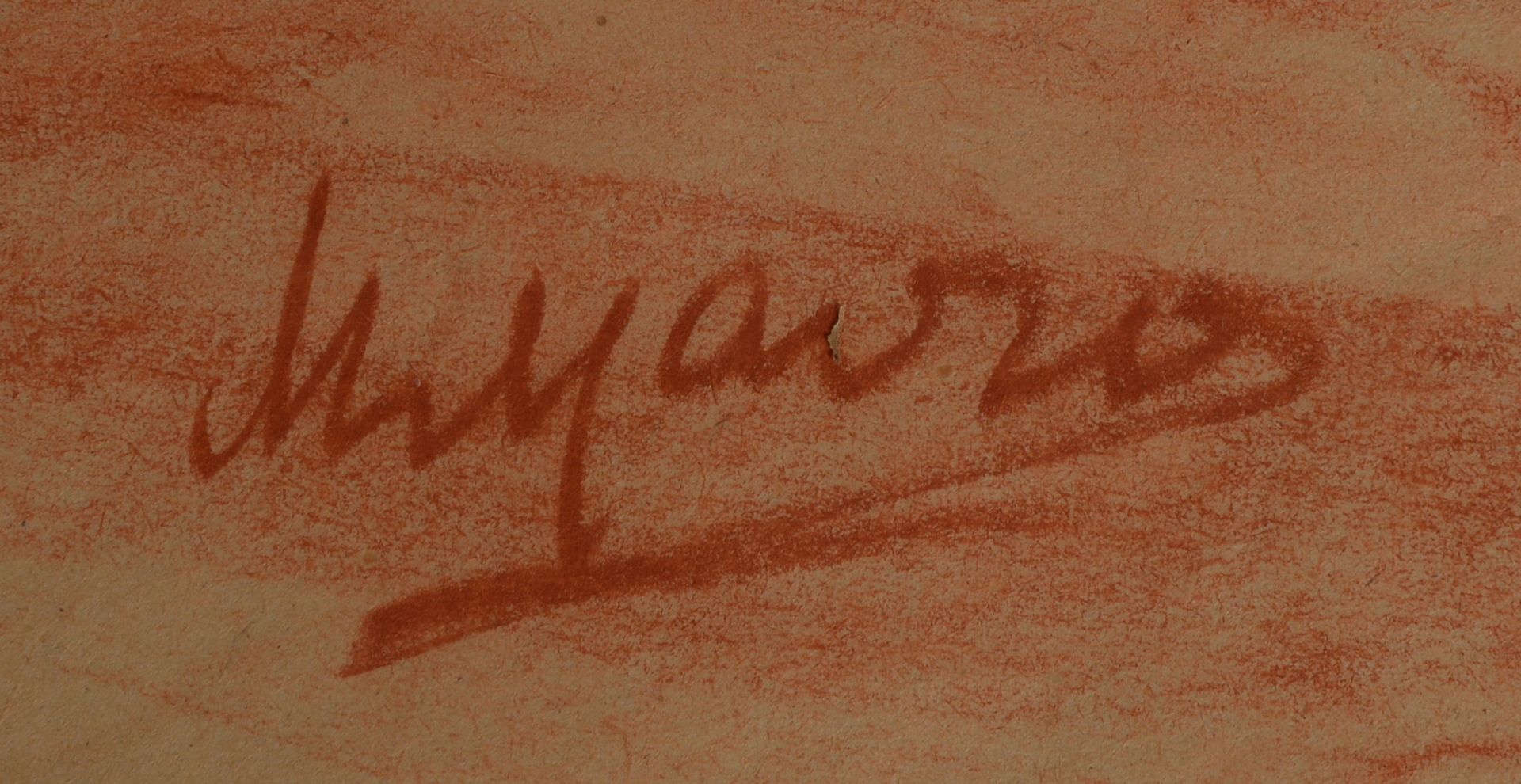 Mavro, Mania (1883 - 1969), Konvolut Roetelzeichnungen, &#039;Aktstudien&#039;, jeweils signiert, un - Image 2 of 2