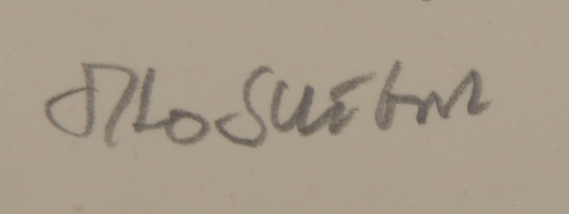 Schubert, Otto (1892 - 1970), -Frauenraub-, Federzeichung, unten rechts signiert und betitelt, unter - Image 2 of 2