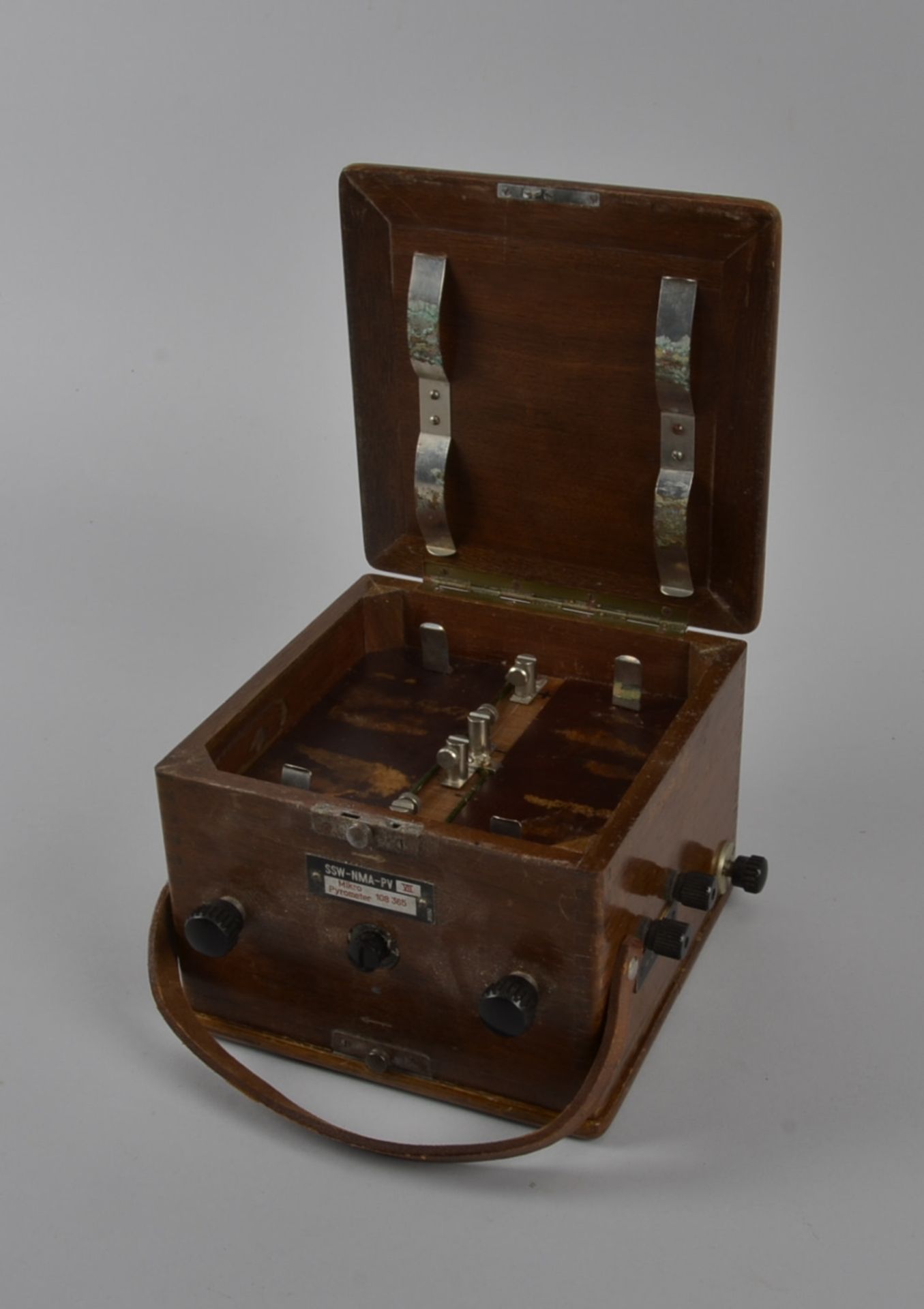 Altes Messinstrument Mikro-Gl&uuml;hfaden, Pyrometer, Herst. Pyro Werke - Image 2 of 3
