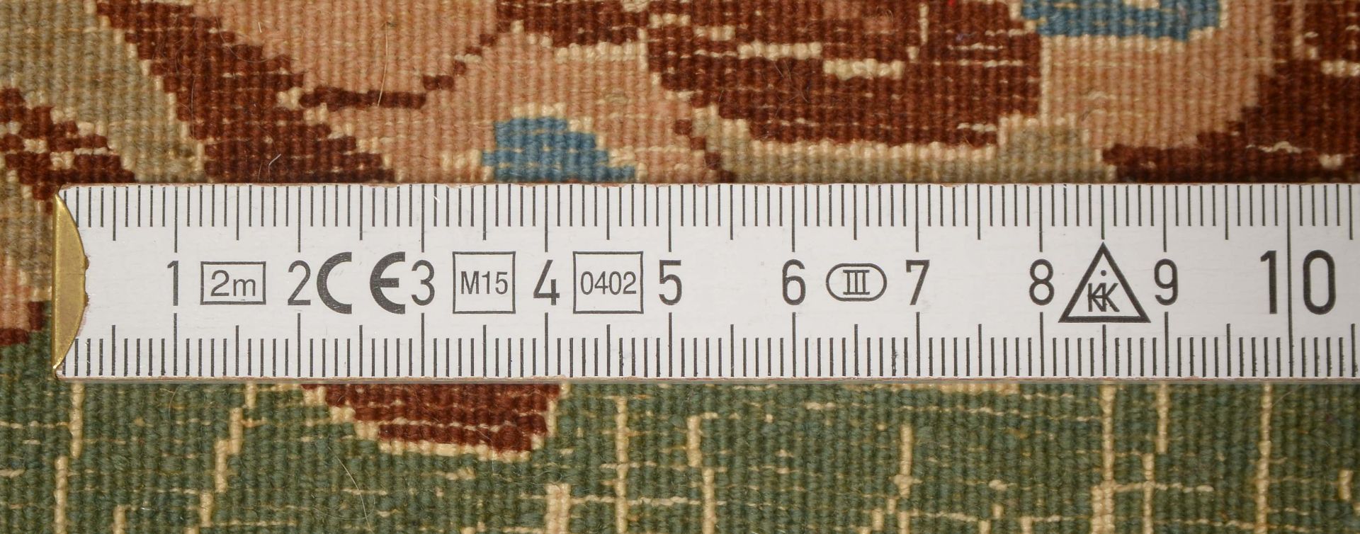 Nain-Bilderteppich, mit Seidenanteilen, sehr feine Knuepfung, ca. 850.000 Knoten/qm, Motiv -Junges P - Bild 2 aus 2