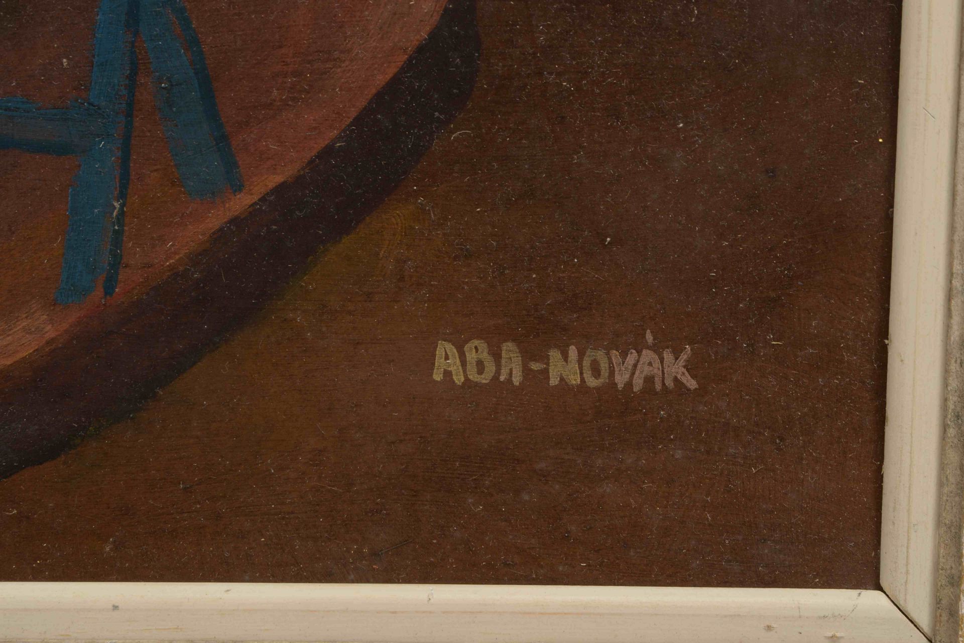 Aba-Novak, Vilmos (zugeschrieben), &#039;Studie Nr. 2&#039;, &Ouml;l/Tempera auf Pappe/gerahmt; Bild - Image 2 of 2