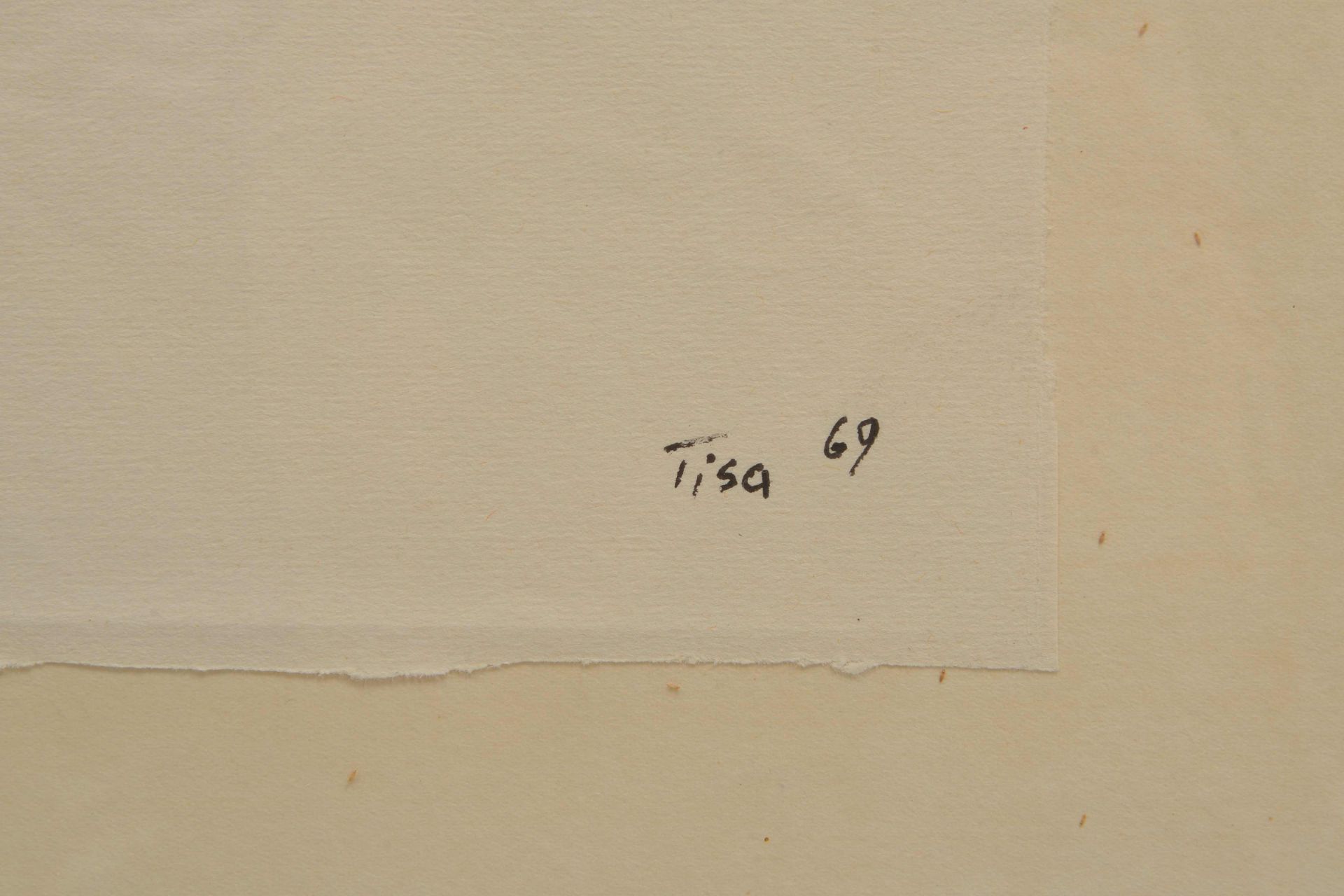 von der Schulenburg, Tisa (1903 - 2001), 2 Grafiken, 'Personendarstellungen', Tuschezeichnungen, jew - Bild 2 aus 2