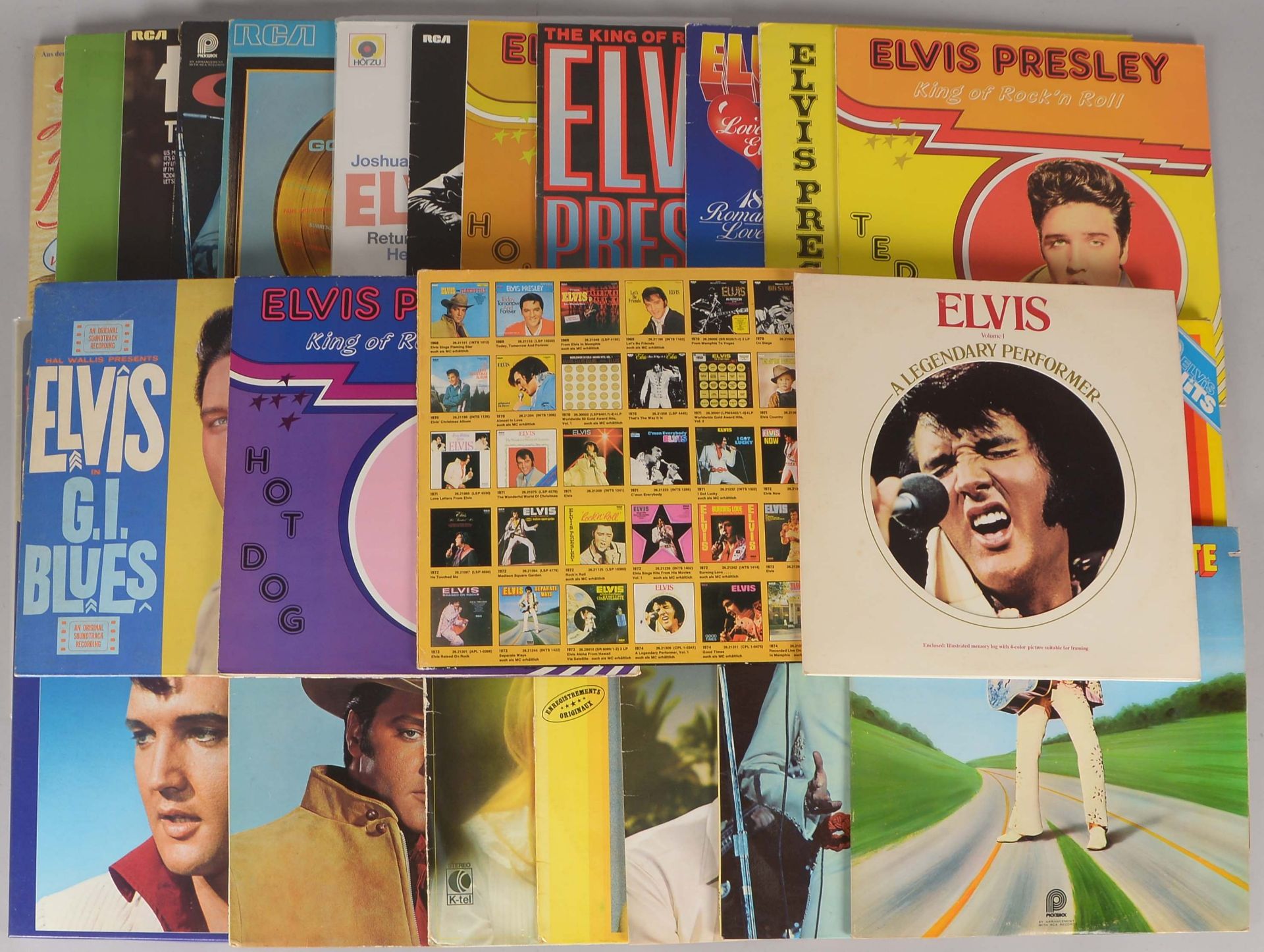 Schallplattensammlung, &#039;Elvis Presley&#039;, verschiedene Aufnahmen, ca. 40 St&uuml;ck, jeweils - Image 2 of 2