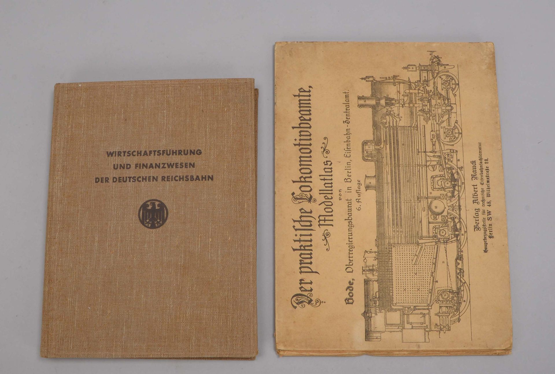 --Bode, &#039;Der praktische Lokomotivbeamte&#039;, Modellatlas, 6. Auflage (in gebrauchtem Zustand)