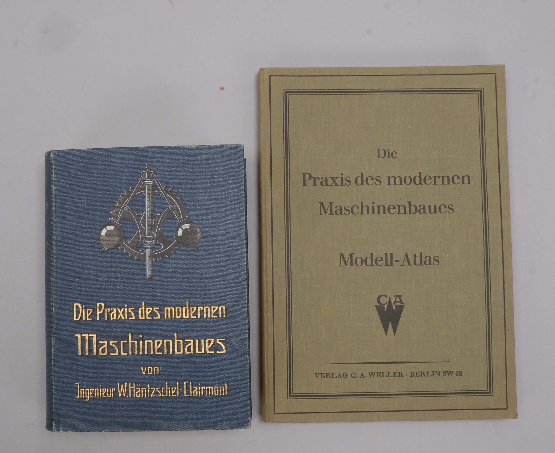 Band: H&auml;ntzschel-Clairmont, &#039;Die Praxis des modernen Maschinenbaus&#039;, Band 2, Berlin (