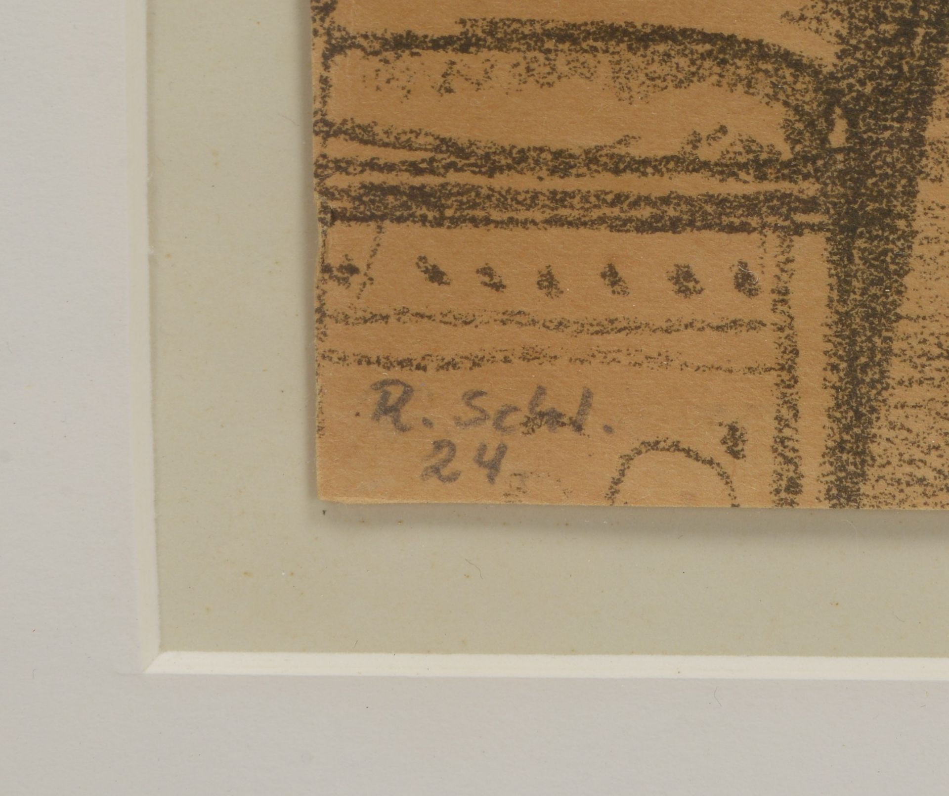 Schlichter, Rudolf (1890 - 1955), &#039;Im Erotiklokal&#039;, Lithografie, signiert und datiert, hin - Image 2 of 2