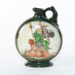 Royal Doulton Dewar's Whisky Flask, Britannia