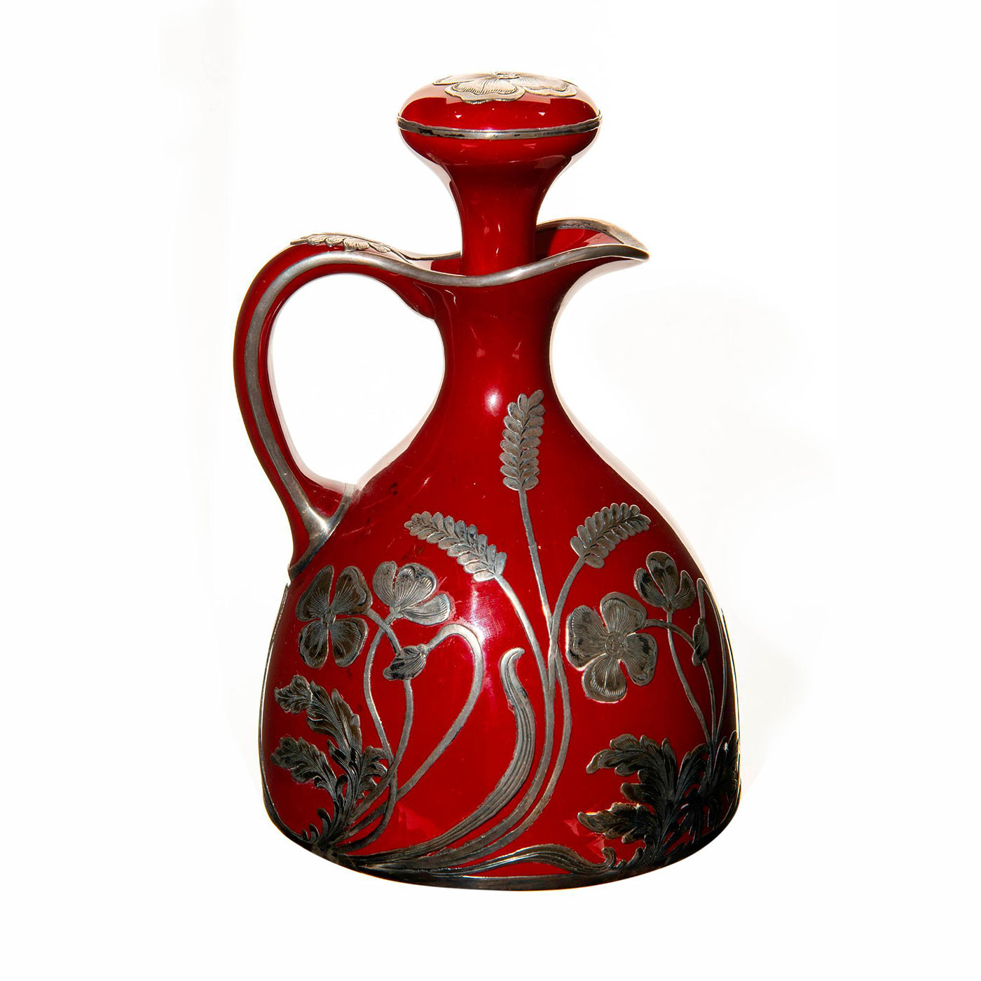 Royal Doulton Flambe And Silver Liquor Flask - Image 3 of 5