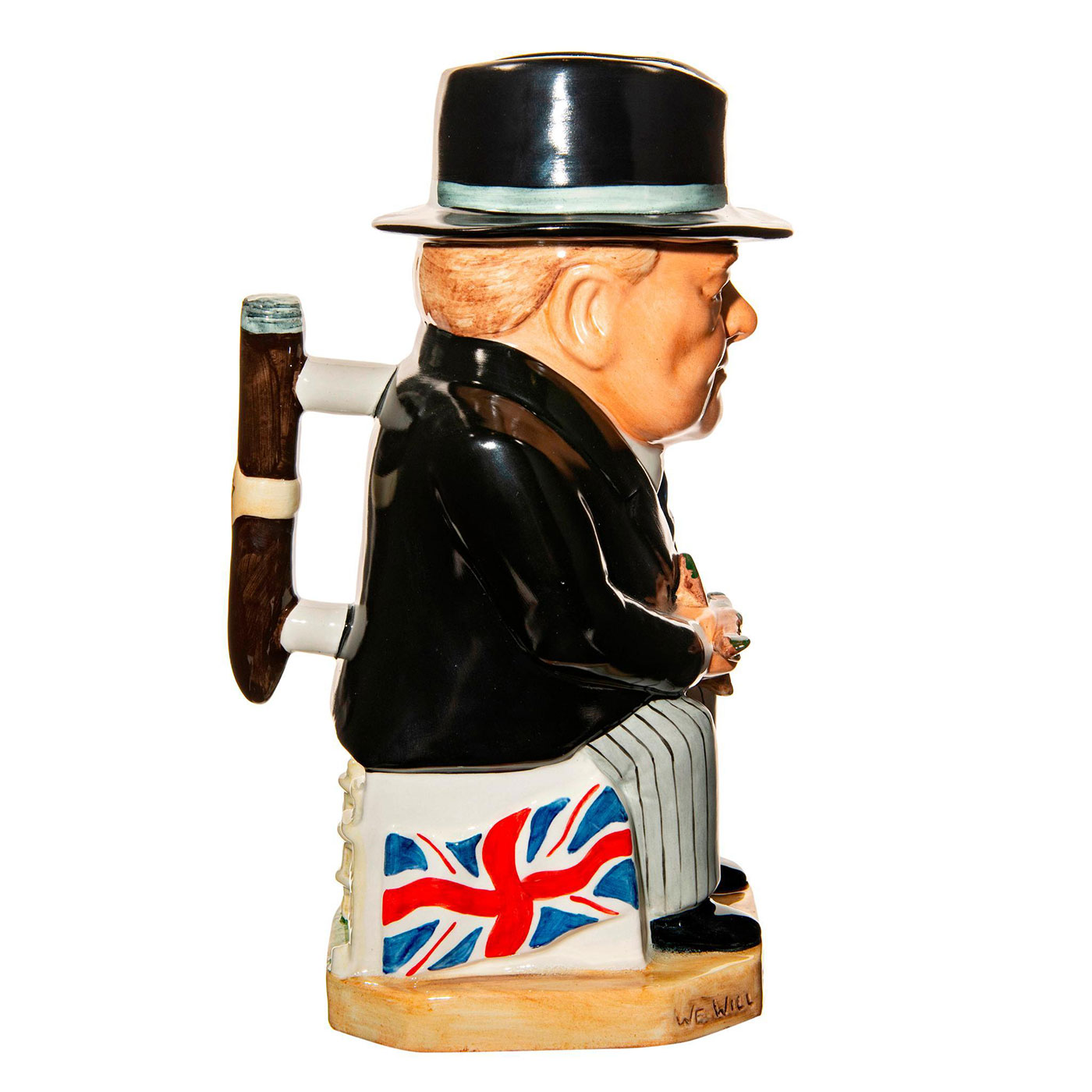 Wilkinson Toby Jug - Allied Leaders Winston Churchill - Image 4 of 5