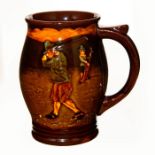 Royal Doulton Kingsware Tankard, Golfers