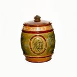 Royal Doulton Stewart Gladstone Tobacco Jar in Stoneware