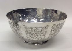 An 18th Century silver bowl of Chinese design on p
