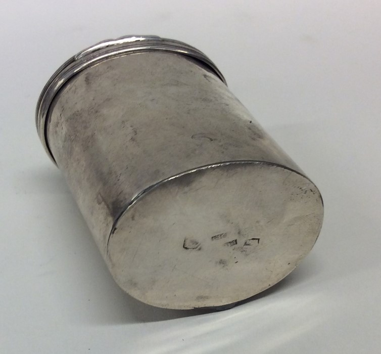 A Scottish Provincial silver hinged top box with r - Image 3 of 3