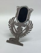 An Egyptian silver picture frame. Approx. 48 grams