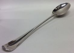 A large OE and rat tail pattern silver basting spo