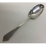 An 18th Century dog nose and rat tail silver spoon