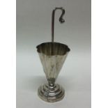 A Continental silver cocktail stick holder in the