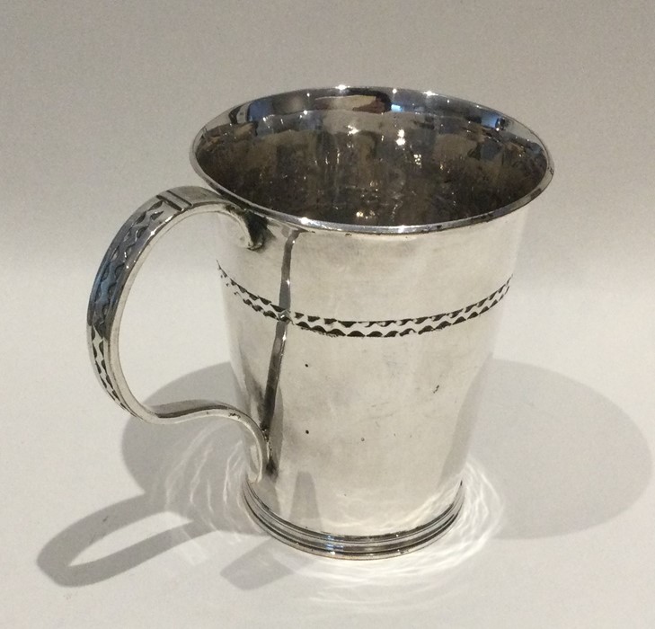 A stylish Continental silver christening cup of te - Image 2 of 2
