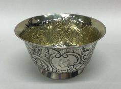 An 18th Century Irish silver tapering bowl