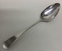 NEWCASTLE: A silver tablespoon. 1807. By Thomas Wa