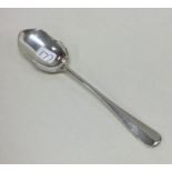 EDINBURGH: A heavy Scottish silver jam spoon with