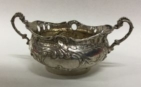 A good crisp bowl chased with flowers and leaves b