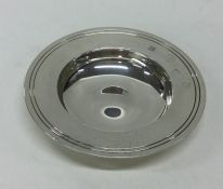 A circular silver armada dish of typical form. Lon
