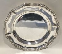 A good Georgian style 800 standard silver dinner p