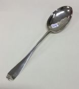 An 18th Century Provincial silver spoon. Approx. 3