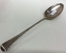 A good Georgian silver bright cut and OE pattern b