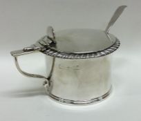 A George III silver mustard pot. London 1830. By B