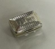 A good miniature silver vinaigrette with attractiv