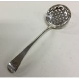 A Georgian silver OE pattern sauce ladle. London 1