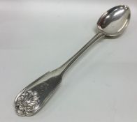 A heavy early Victorian Kings Husk pattern silver