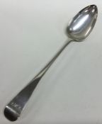 EXETER: A large OE pattern silver basting spoon. B