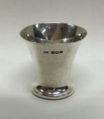 A small silver tapering goblet. Sheffield. By Walk