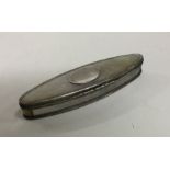 A good Antique silver and MOP tapering needle case